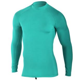 Camiseta de manga larga turquesa azul océano Step Rashvest ver 0