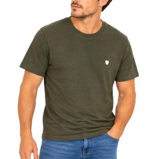 Herren-T-Shirt in Khaki mit kurzen Ärmeln von Redskins Ansicht 0