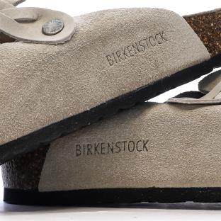 Sabot Taupe Femme Birkenstock Boston vue 0