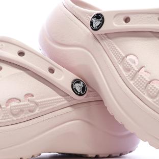 Sandalias Crocs rosa pálido para mujer Baya ver 0