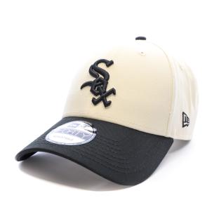 Casquette Écru/Noir Adulte New Era Chicago White Sox vue 0