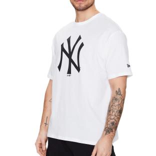 T-shirt Blanc Homme New Era Neyya vue 0