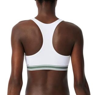 Sujetador blanco para mujer Lacoste IF8626 ver 0