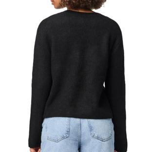 Pieces Silly Jersey Negro Mujer ver 0
