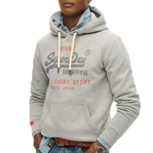 Sweatshirt Grau Herren Superdry Heritage Ansicht 0
