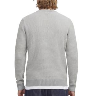 Jersey gris para hombre Jack & Jones Globe Knit ver 0