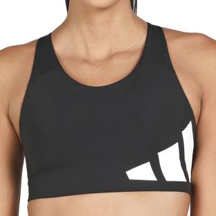 Brassière Noire Femme Adidas Alpha vue 0