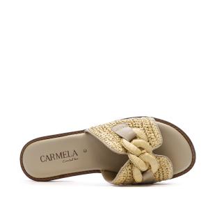 Sandales Beige Femme Carmela SC vue 0