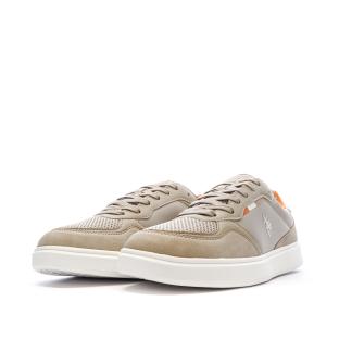 Baskets Beiges/oranges Homme US Polo ASSN Sneaker vue 0