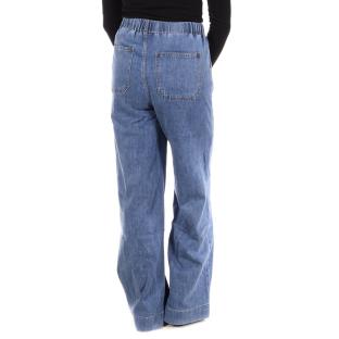 Jean Loose Bleu Femme Monday Premium 1825 vue 0