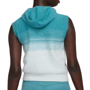 Pull Sans Manche Bleu Femme Nike Vest vue 0