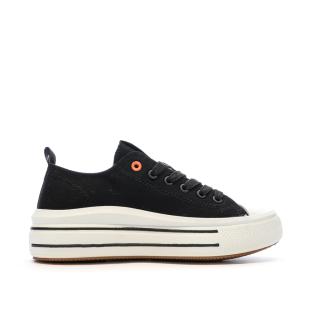 Women's Black Low Sneakers Refresh Lona Photo of the Espace des Marques %store% store - view of %key%