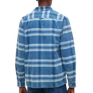 Camisa azul de hombre Tommy Hilfiger con estampado de cordón ver 0
