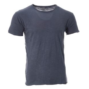 T-shirt Bleu Gris Homme Paname Brothers TED vue 0
