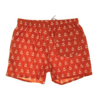Badeshorts Orange bedruckt Mann Sun project 3056 Ansicht 0