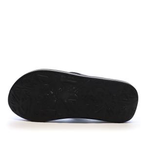 Tongs Bleu/Noir Garçon Quiksilver Molo Layback vue 0
