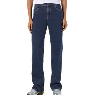 Jean Droit Bleu Foncé Femme Noisy May Landa vue 0
