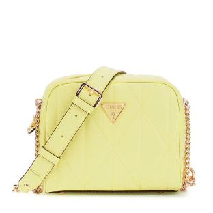 Sac à Bandoulière Jaune Femme Guess Aldina vue 0