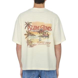Beiges Herren-T-Shirt von Only & Sons, Modell „Malik“ Ansicht 0