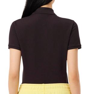 Lacoste Women’s Brown Polo Shirt PF5462-031 Photo of the Espace des Marques %store% store - view of %key%