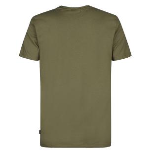 T-Shirt Kaki Homme Petrol Industries Classics vue 0