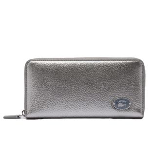 Portefeuille Argenté Femme Lacoste NF3937GZ vue 0