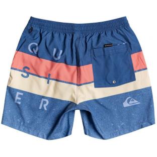 Short de bain Bleu Garçon Quiksilver Word Block 15 vue 0