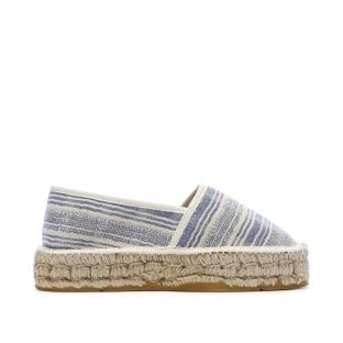White/Blue Women’s Espadrilles by Pare Gabia Aduna Photo of the Espace des Marques %store% store - view of %key%