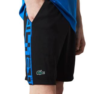 Pantalones cortos deportivos negros para hombre de Lacoste GH9378 ver 0