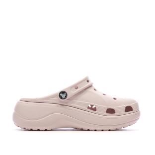 Sandalias Crocs rosa pálido para mujer Baya ver 0