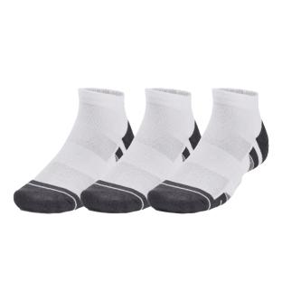 3 Paar weiße/graue Herrensocken von Under Armour Performance Tech Ansicht 0