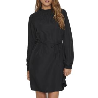 Robe Noir Femme Vila Graffy High vue 0
