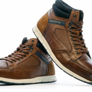 Baskets Marron Foncé Homme Redskins Zouki vue 0