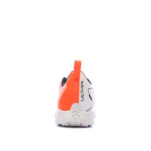 Chaussures de football Blanches/Oranges Garçon Puma Ultra 5 Play vue 0