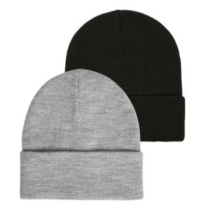 X2 Bonnets Noir/Gris Femme Vero Moda Maran vue 0