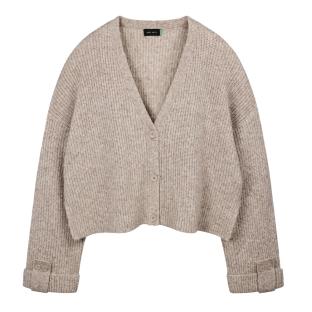 Gilet Taupe Femme Teddy Smith Gava vue 0