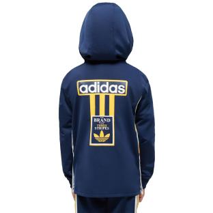 Adidas Boy's Marine Hoodie mit Reißverschluss Ansicht 0