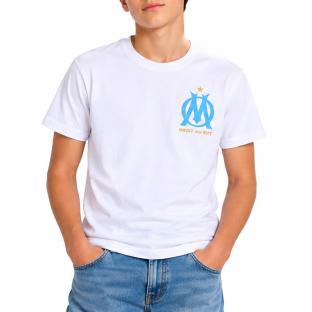 Olympique de Marseille Boy White T-Shirt Photo of the Espace des Marques %store% store - view of %key%