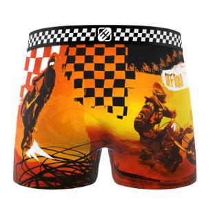 Boxer masculino negro/amarillo Freegun Cross ver 0
