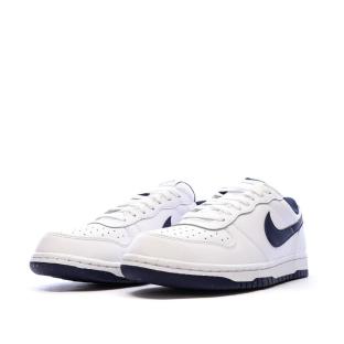 Baskets Blanches/Marines Homme Nike Big Nike Low vue 0