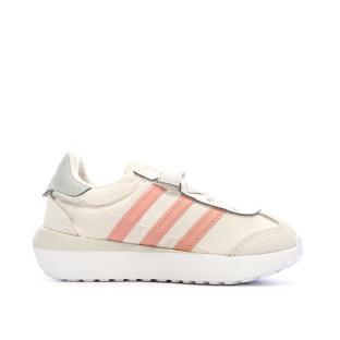 Adidas Country Xlg Beige/Pink Girl's Sneakers Photo of the Espace des Marques %store% store - view of %key%