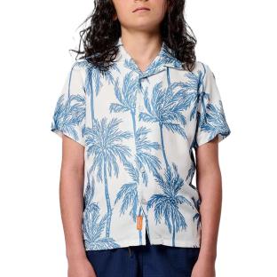 Shirt White/Blue Boy Kaporal Osca Photo of the Espace des Marques %store% store - view of %key%