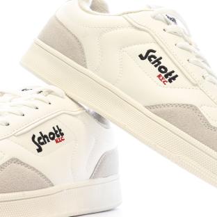 Baskets Blanc Homme Schott Titan vue 0