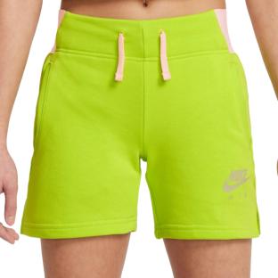 Short Vert fluo Fille Nike Air Fit 5IN vue 0