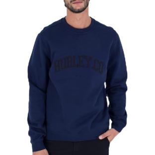 Hurley Men's navy applique sweatshirt Photo of the Espace des Marques %store% store - view of %key%