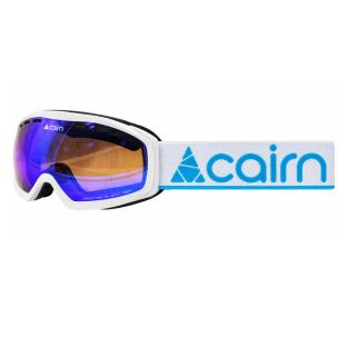 Skibrille Weiß/Türkis Unisex Cairn Glory Spx3 Ansicht 0