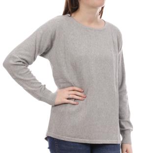 Pull Gris Femme Lee Cooper Oeloa vue 0
