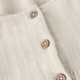Blouse Beige Fille Lil' Atelier Kopan vue 0