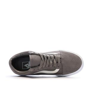 Zapatillas gris mujer Vans Old Skool Check Bumper ver 0