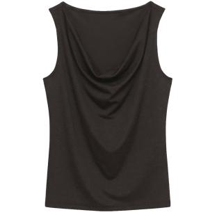 Débardeur femme brillant Marron Vero Moda Kanva Waterfall vue 0